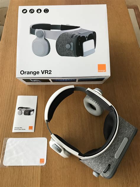 Getest En Goed Bevonden De Orange Virtual Reality Headset Vr2 Orange