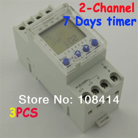 30amp 12v Dc Mini Timer Switch 7 Days Programmable Wholesale 30amp