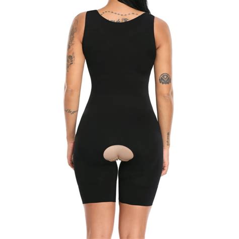 Slimbelle Slimbelle Womens Open Bust Open Crotch Bodysuit Seamless