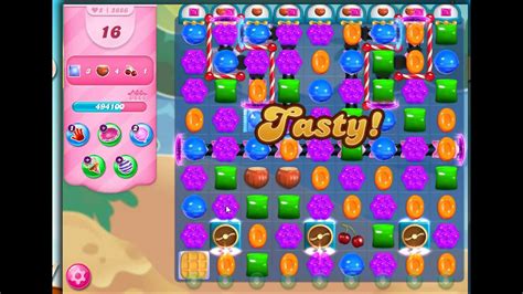 Candy Crush Saga Level 5686 No Boosters Youtube