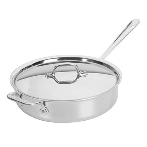 All Clad D Stainless Steel Saute Pan With Lid L Peter S Of Kensington