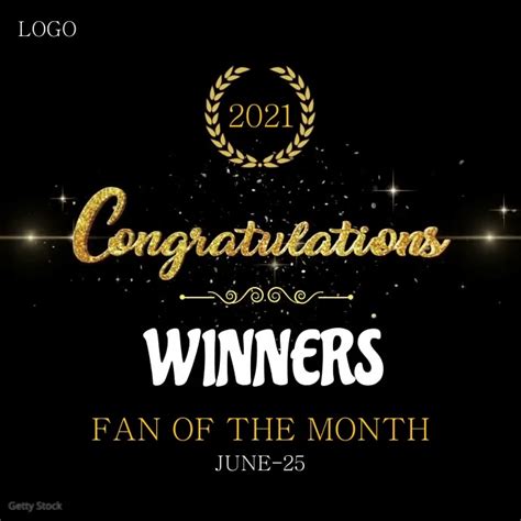 Copy Of Congratulations Winners Postermywall