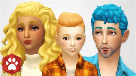 The Sims 4 Cats And Dogs Hair Recolor Formshon