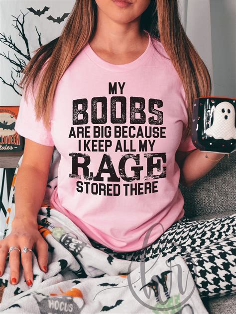 my boobs are big because i keep all my rage stored there new hippie runner