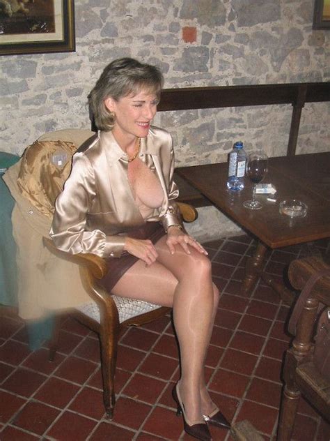 Again A Satin Blouse Gilf Sexy Older Women Over 60 And
