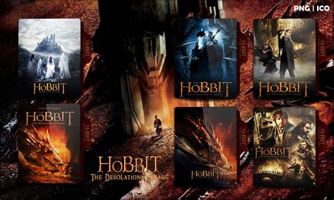 The Hobbit The Desolation Of Smaug 2013 Folder Ico By Omidh3ro On