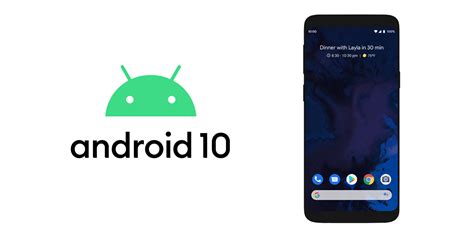 Android 10 Dark Theme Gesture Navigation Smart Reply And More