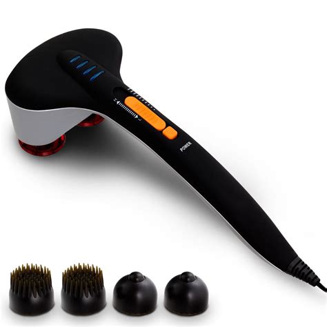 Electric Handheld Dual Head Deep Tissue Percussion Massager Equipmentsalonspa