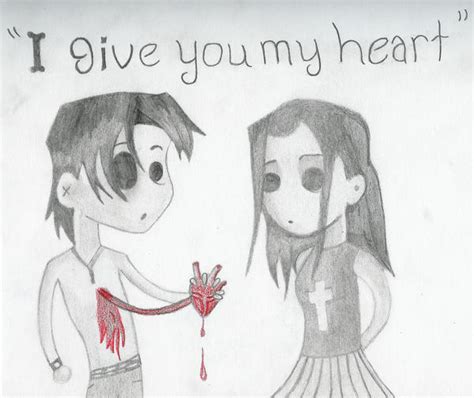 I Give You My Heart By Cupcakemonstercrafts On Deviantart