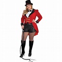 Circus Ringmaster Halloween Costume for Adults, Plus Size, with Jacket ...