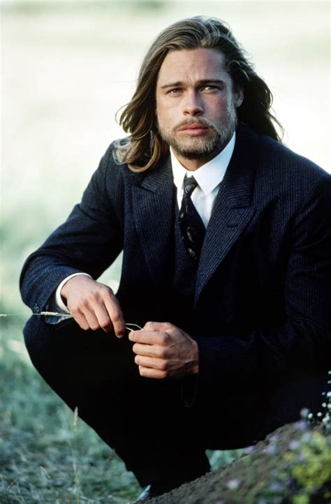 Brad Pitts Luscious Locks The Evolution Of His Beautiful Mane