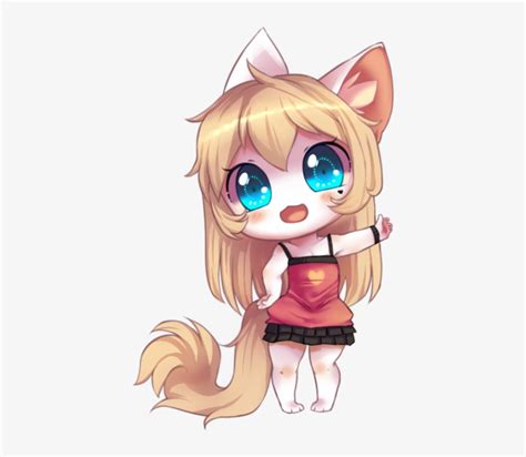 Fox Chibi Anime Girl Cute Gambarku