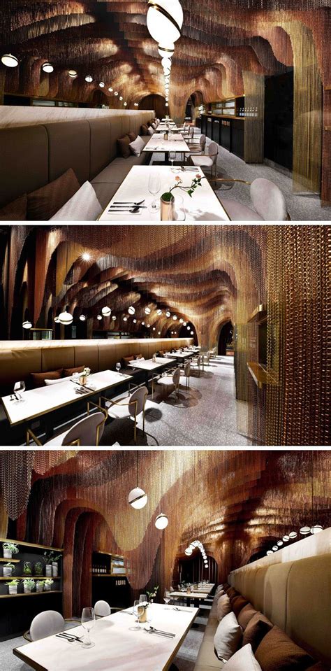 114000 Feet Of Chains Decorate The Interior Of This Restaurant
