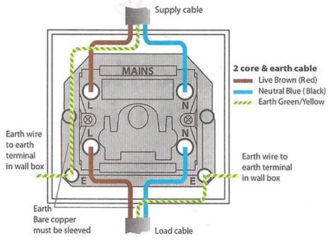 Double Pole Light Switch Wiring