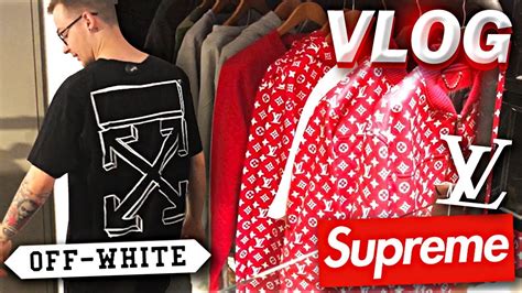 Vlog Comprando Streetwear En Londres Supreme Off White Bape Palace Youtube