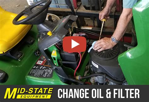 How To Change Oil And Oil Filter In A John Deere D100 Lawn Tractor
