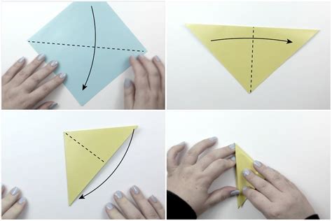 Simple 5 Point Origami Star Instructions