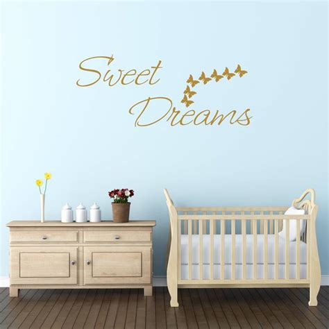 Sweet Dreams Bedroom Wall Sticker By Mirrorin