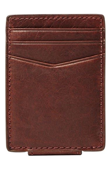 Shop card case men's wallets and get free shipping w/minimum purchase! Lyst - Fossil 'ingram' Card Case & Magnetic Money Clip in ...
