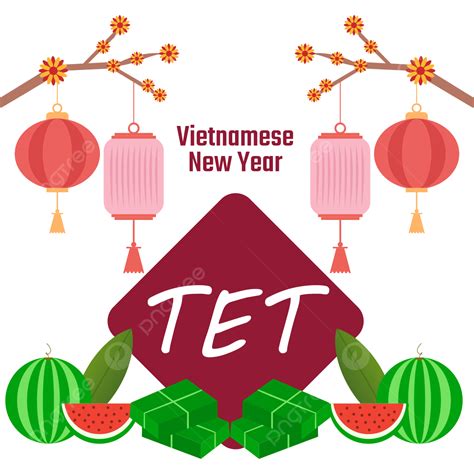 Tet New Year Vector Hd Png Images Sunflower Vector Tet Decoration Lamp