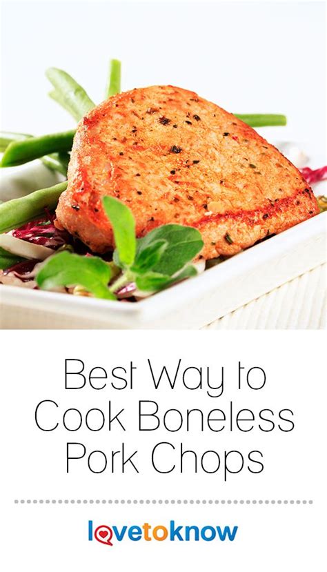 Thin pork chops are one of my favorite things to cook for dinner. Best Way to Cook Boneless Pork Chops | LoveToKnow ...