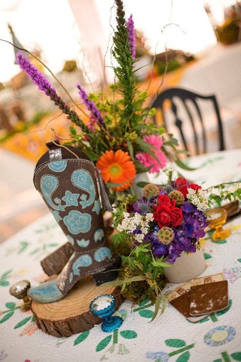 10 Western Wedding Centerpiece Ideas Western Wedding Western