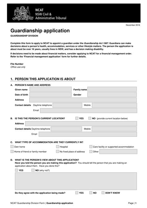 Free Printable Guardianship Forms Mississippi Printable Forms Free Online