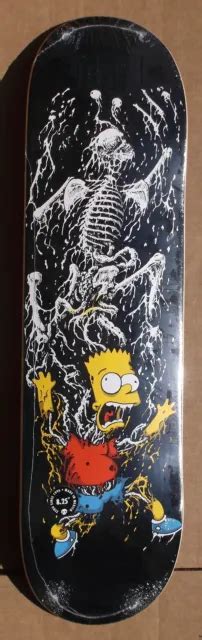 Zero Dane Burman Bart Simpson Springfield Massacre Skateboard Deck Rare 295 00 Picclick