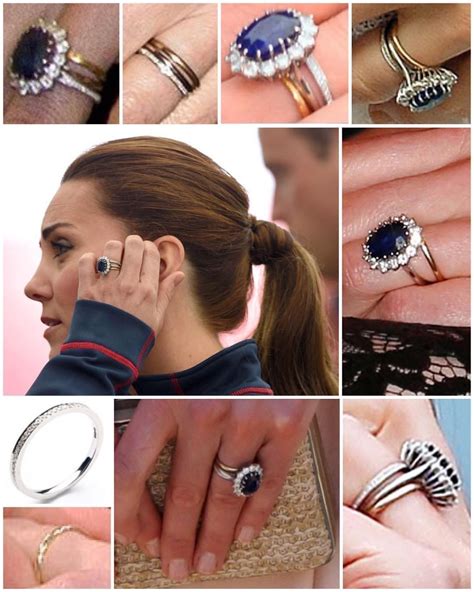Catherine Duchess Of Cambridges Diamond Eternity Ring In Addition To