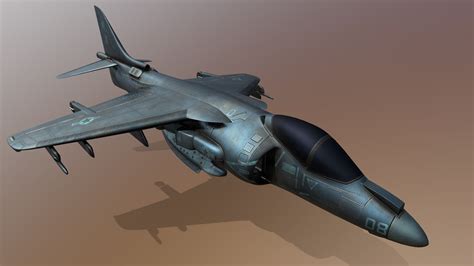 Av 8b Harrier Jet 3d Model By Tahiroruc D103069 Sketchfab