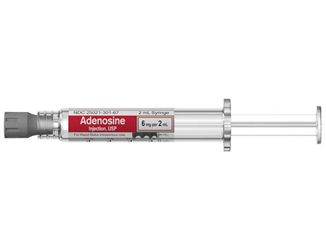 Adenosine Injection Usp 2 Ml 4 Ml Avencia World