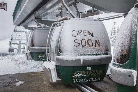 Whistler Opens Tomorrow First Tracks Online Ski Magazine