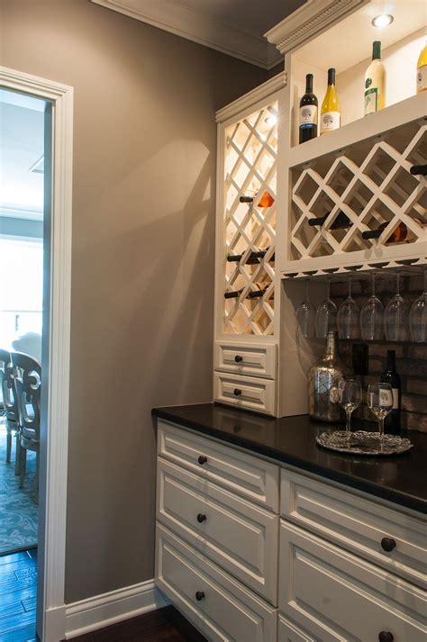 Wine Bar Built In Wine Bar Bars For Home Cabinets And Countertops