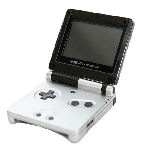 Nintendo Game Boy Advance Sp Standard Color Platino Y Negro Onyx Mercadolibre