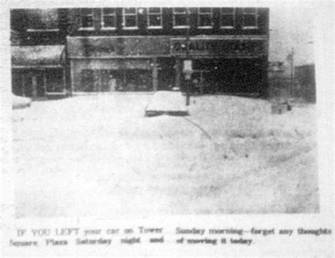 1979 Snow Storm Of 1979 Marion Illinois History