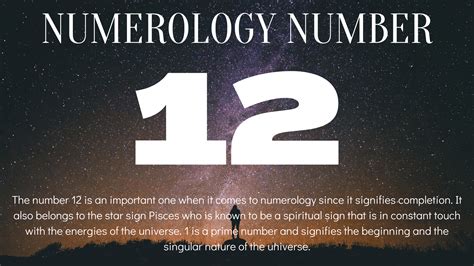 Numerology The Meaning Of Number 12