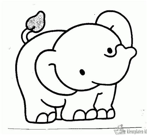 Kleurplaat dieren makkelijk laten we jouw favoriete. kleurplaat baby olifant - Google zoeken | Olifant tekening ...