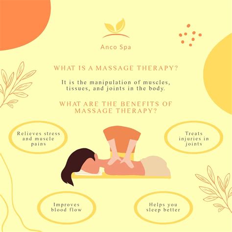Massage Social Media Posts Templates Design Free Download