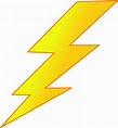 Lightning Bolt Yellow Energy PNG | Picpng