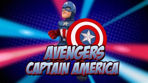 Super Hero Squad Online Avengers Captain America Vignette Youtube