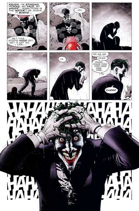 The Joker New Earth Batman The Killing Joke Art By Brian Bolland