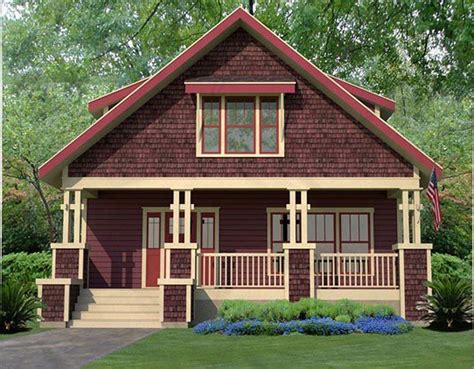 Rustic Bungalow House Plan 50138ph Architectural