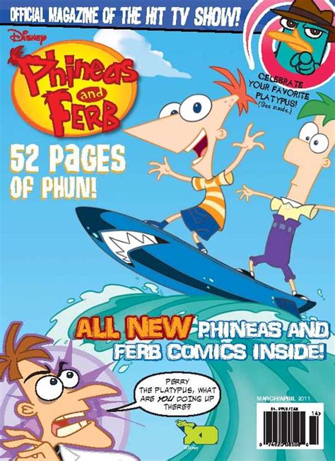 phineas and ferb magazine subscription discount summer fun all year