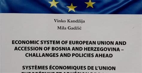 Ecsa Bih Iz Tiska Izašla Publikacija Economic System Of European