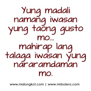 Love quotes tagalog 2014 twitter | Tagalog love quotes, Hugot quotes, Tagalog quotes