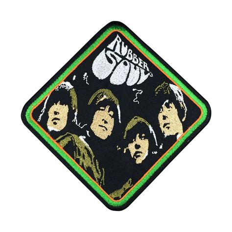 The Beatles Band Patch Embroidered Punk Music Iron On Sew On Patch