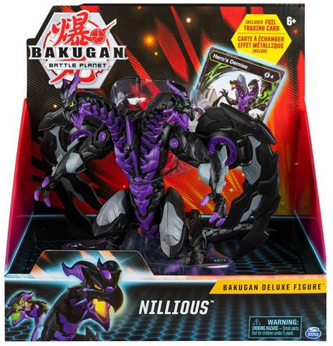 If your kids are susceptible to this type of consumerism, then know that bakugan toys will be all the more enticing after watching battle planet. Bakugan Battle Planet Nillious Deluxe Action Figure | eBay