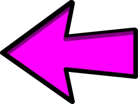 Red Arrow Left Pointing Png Transparent Background Fr