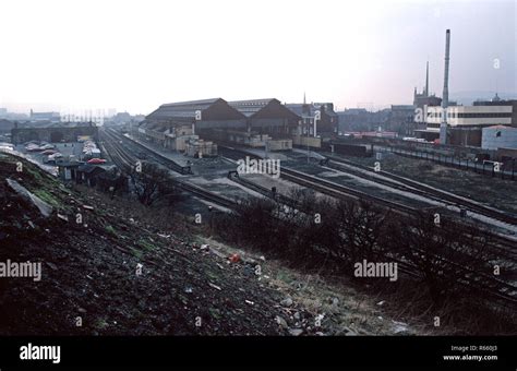 Blackburn Station On The British Rail Preston To Colne Railway Line