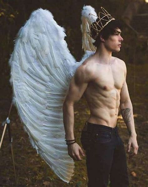 Imagem De Boy And Angel Angel Photography Human Poses Poses